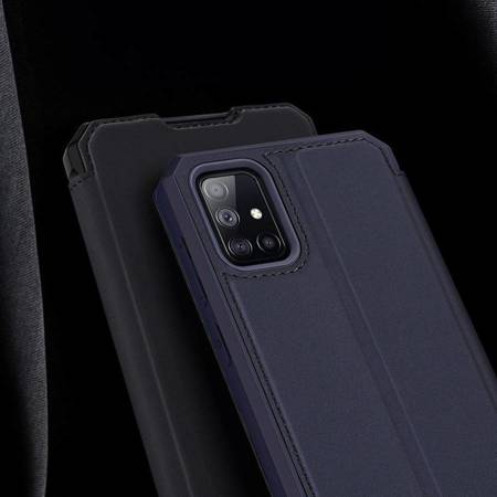 [RETURNED ITEM] DUX DUCIS Skin X Bookcase type case for Samsung Galaxy A71 5G blue