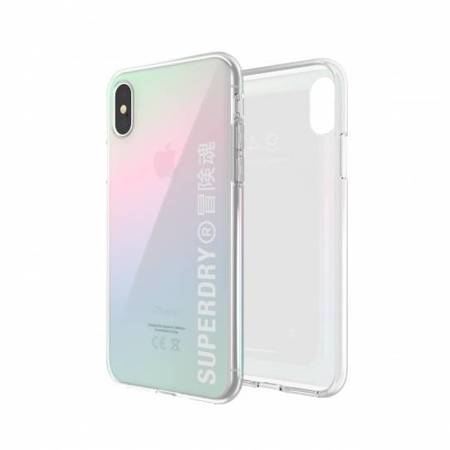 SUPERDRY SNAP CASE CLEAR IPHONE X/XS HOLOGRAPHIC