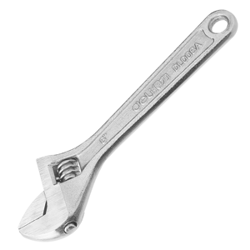 Klucz nastawny Deli Tools EDL006A, 6" (srebrny)